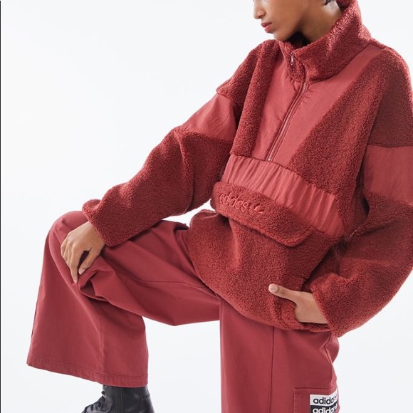 Adidas X UO Sherpa Teddy Coat - Picture 4 of 4